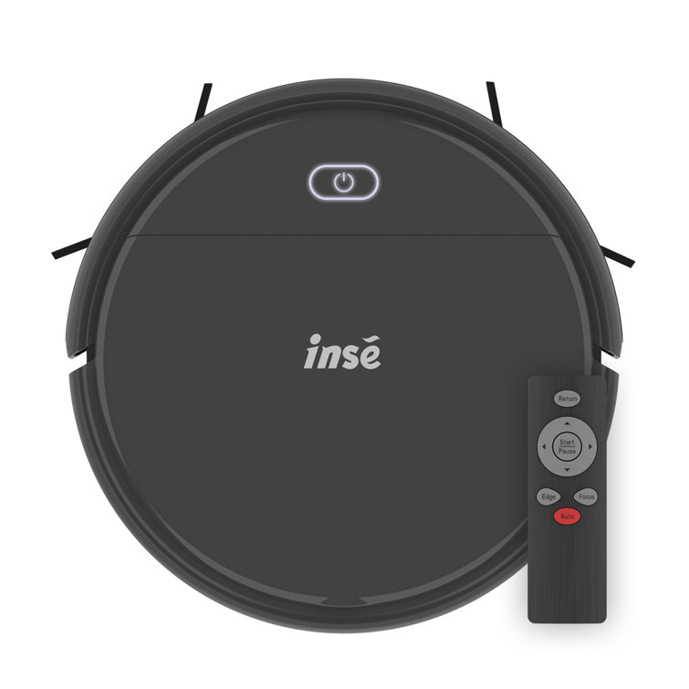 Inse 2000Pa Strong Suction Bagless Robotic Vacuum Wayfair